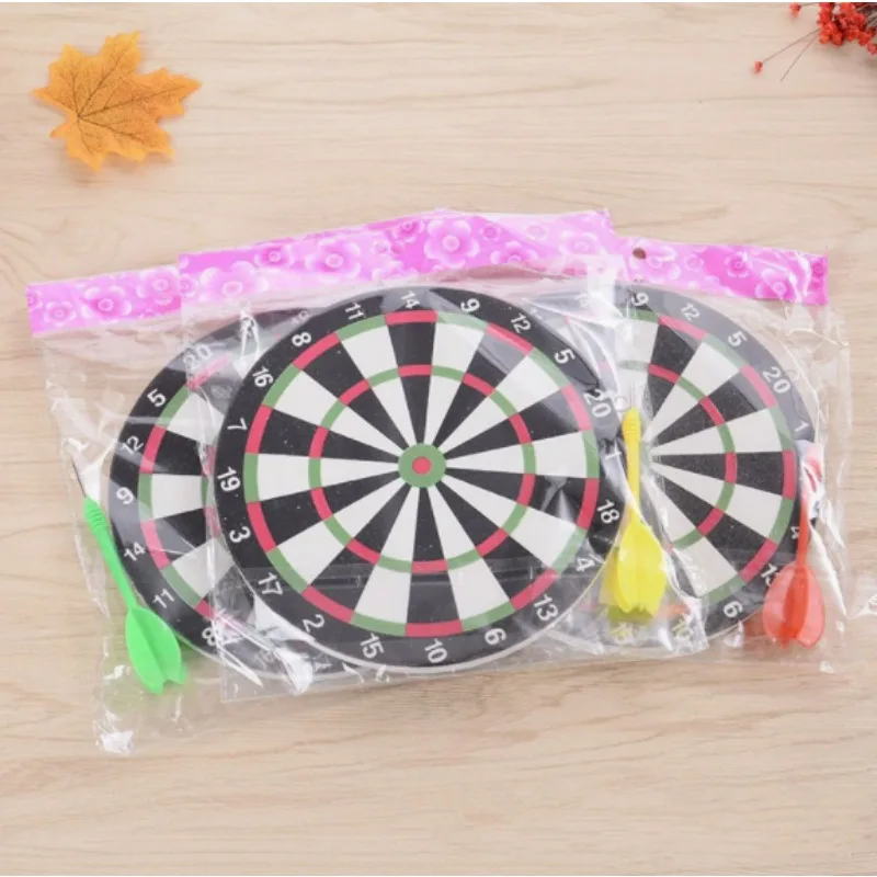 

16 Cm Dartboard Game Wall-Mounted For Home Double-Sided Suitable For Indoor And Outdoor Rough-Throwing Games Steel-Tip Darts