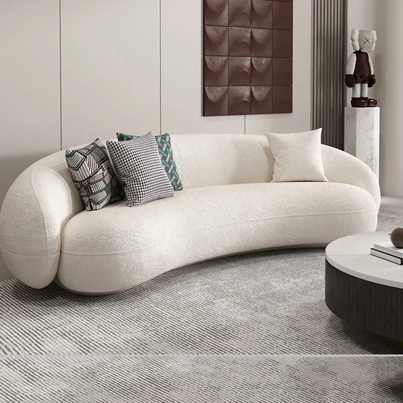 

Cute Minimalist Sofa Bezug Nordic Wood Lounge Kawaii Modern Elegant Single Living Room Sofas Girls Relaxing Divano Decorative