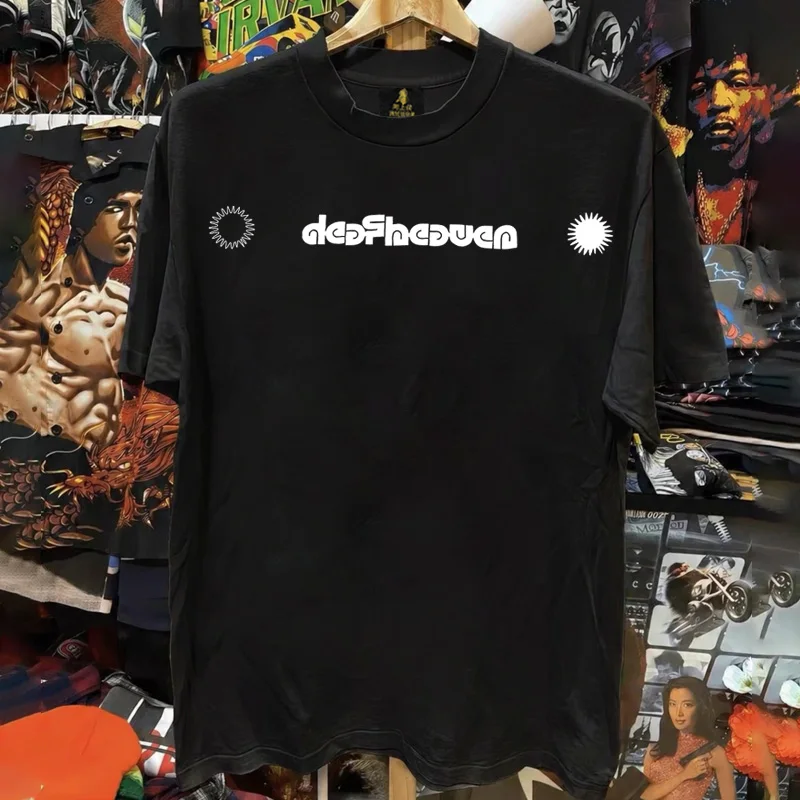 Loose Fit Cotton T-Shirt Unisex Short Sleeve Double Thread UPUPXIA Hero Print Sweat Absorbent round Neck Casual Summer Top