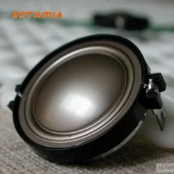 SOTAMIA 2Pcs 1 Inch Tweeter Mini Speakers 4 Ohm 30W Tweeter HIFI Treble Speaker Audio Music Home Loudspeaker for JBL Speaker