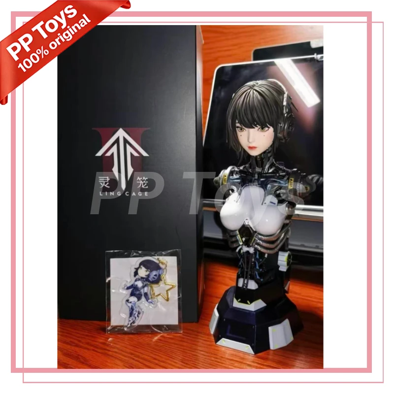 

Pre-sale March LingCage ASH Super AI 1/4 Bust 21.6cm Desktop Ornaments Decorate The Action Figure with Light Strip