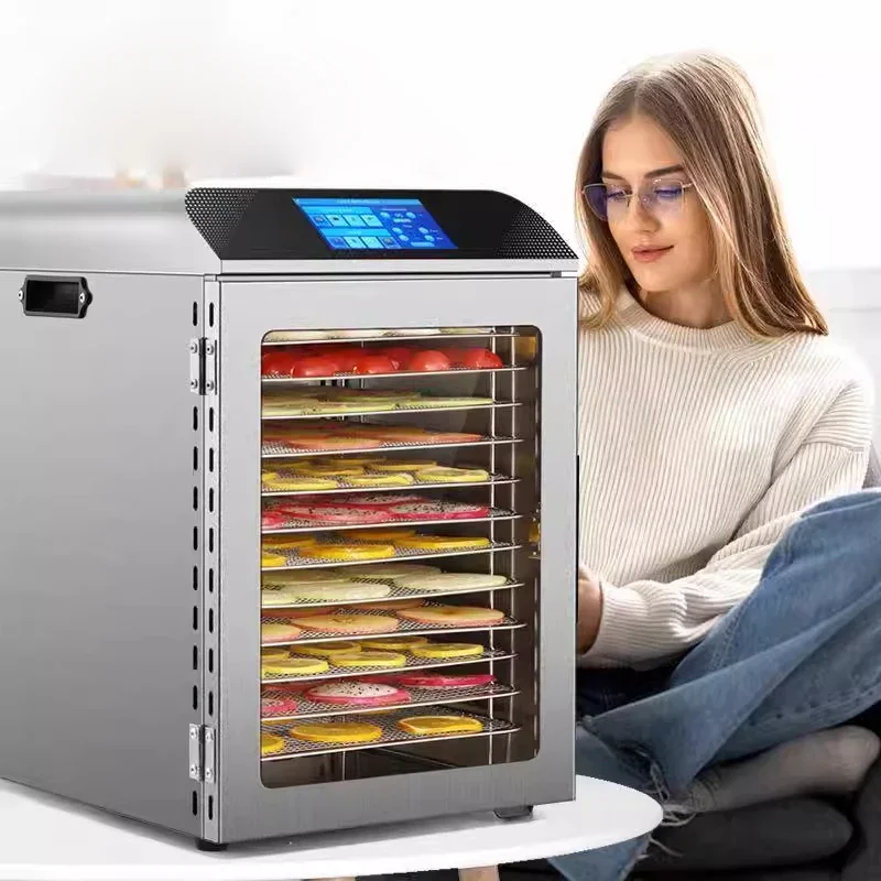 Fruit Dryer Household Commercial Automatic Food Dehydrator For Vegetable Meat Lemon Drying Machine
