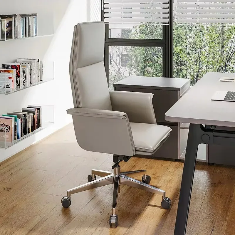 Office Comfortable Sedentary Business Can Be Lifted And Raised Conference Home Study Computer ChairX14