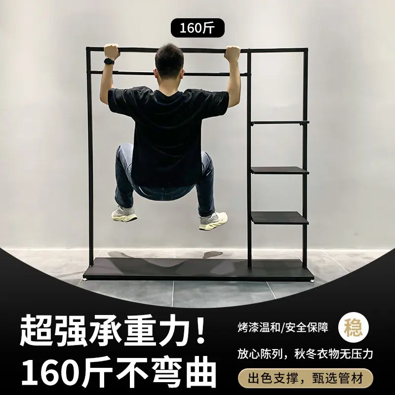 

Стеллаж для одежды в магазине, напольная вешалка от пола до потолка, многоярусная вешалка для спальни и дома