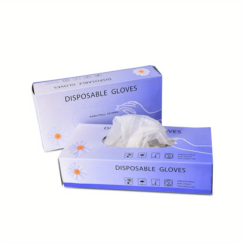 

Nitrile Disposable Gloves Disposable Cleaning Hairdressing Gloves Suitable Pet Care Tattoo Cleaning 50pcs/box