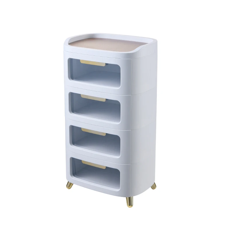 

ZL Storage Organizer Storage Narrow Gap Sandwich Cabinet Chest of Drawers Bedroom Drawer-Style Cabinet