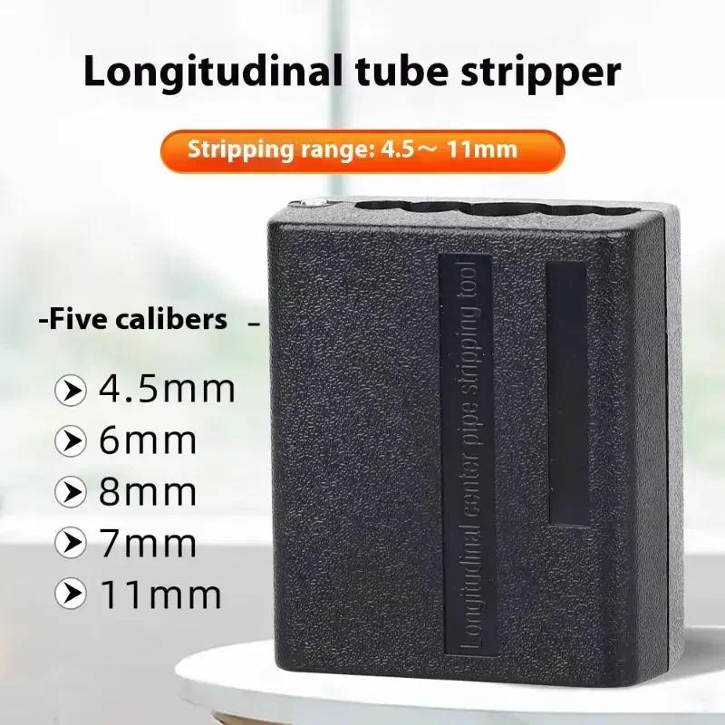 4.5/6/7/8/11mm Longitudinal Beam Tube Stripper Fiber Optical Cable Jacket Sheath Slitter Fiber Optical Loose Tube FTTH Tools