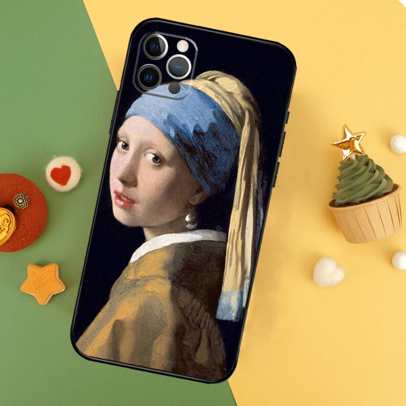 Johannes Vermeer Phone Case For iPhone 14 16 15 12 11 13 Pro Max X XR XS Max 7 8 Plus 12 13 Mini Cover Coque