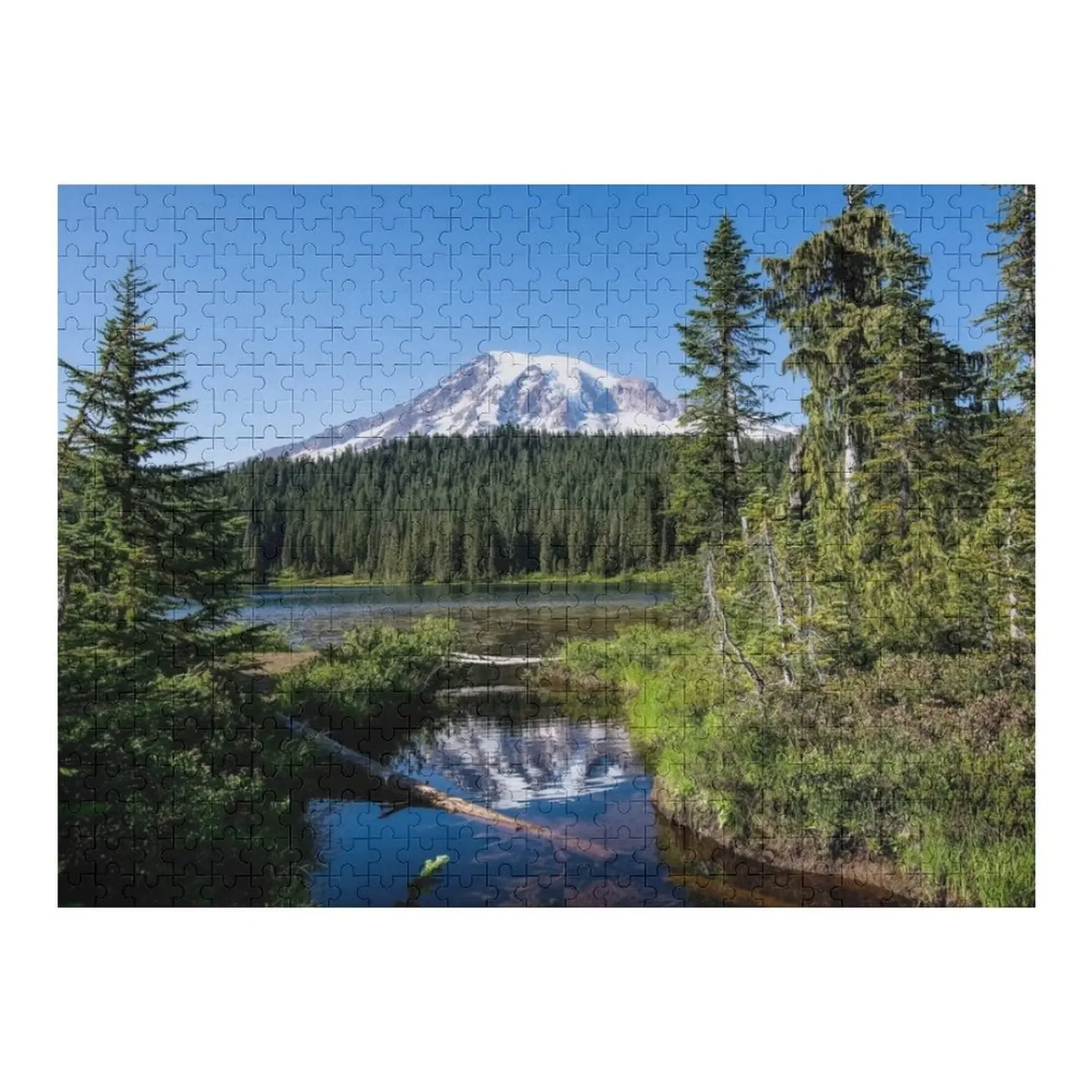 Гора Донье - отражающее озеро в Вашингтон, головоломка, новые игрушки на заказ для детей, 2022, головоломка