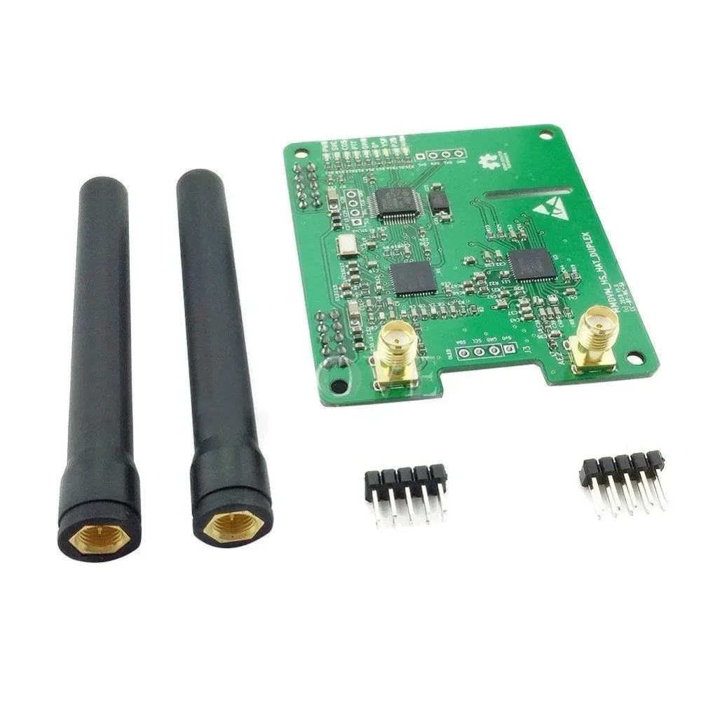 Supporto modulo Hotspot DUPLEX MMDVM P25 DMR YSF NXDN D-STAR SLOT 1 + SLOT 2 per Antenna Raspberry pi + 2 pezzi