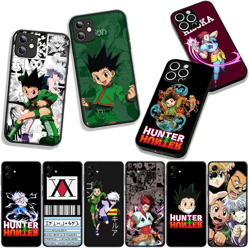 Для Samsung Galaxy A12 A14 A31 A41 A50 A51 A6 A7 A70 A71 A72 A21S M15 Note 20 9 8 10 Чехол Killua Hunter × Hunter GON FREECSS