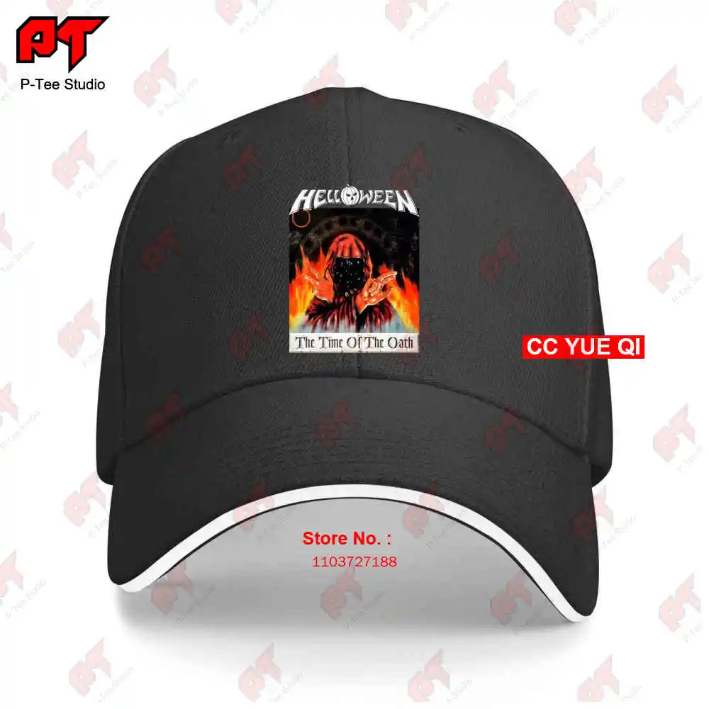 Nwt Helloween The Time Of Oath Classic Band Music Baseball Caps Truck Cap 2JTB