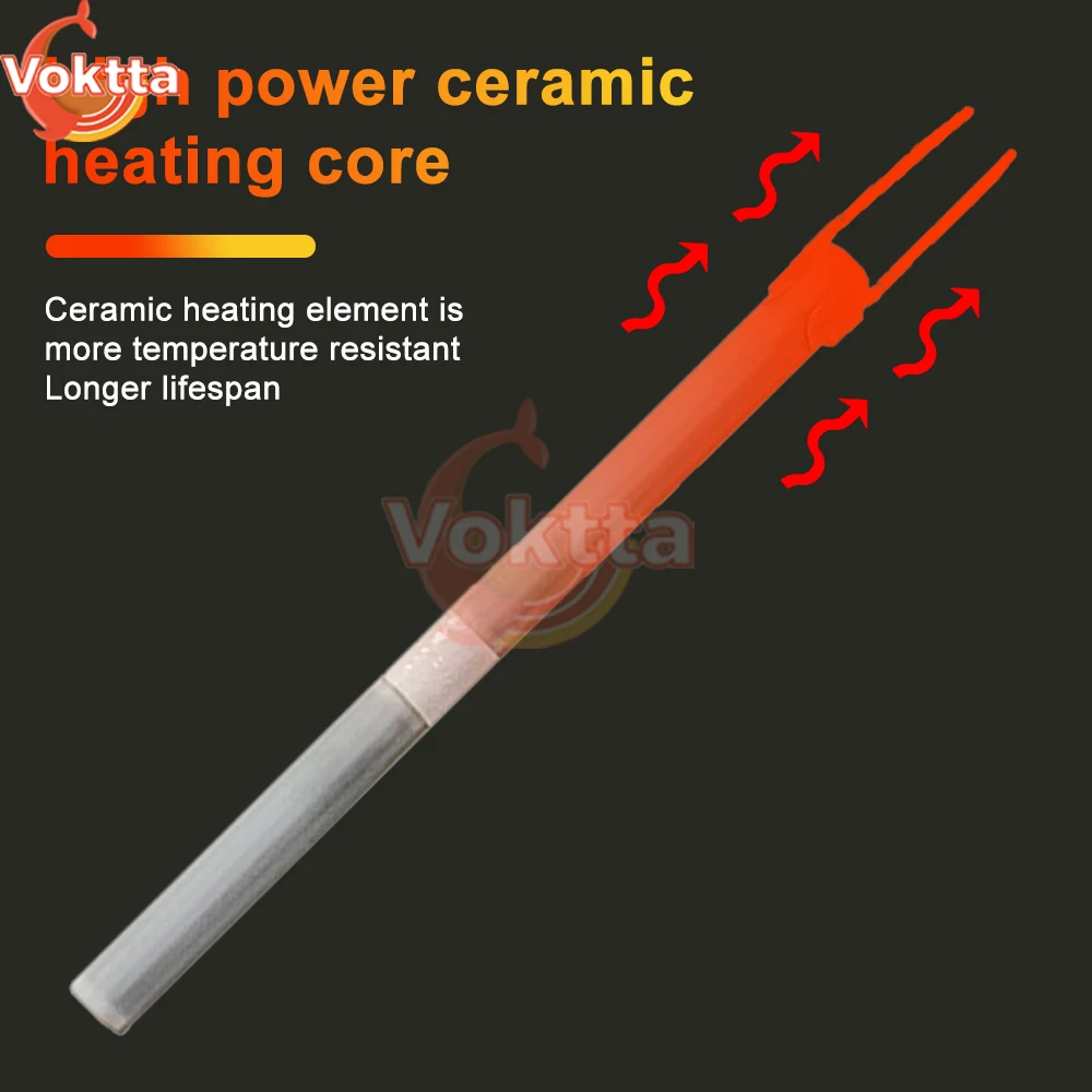 220V 110V Electric Soldering Iron Heater Heating Element 60W Adjustable Temperature Ceramic Internal Heating Solder Irons Kits