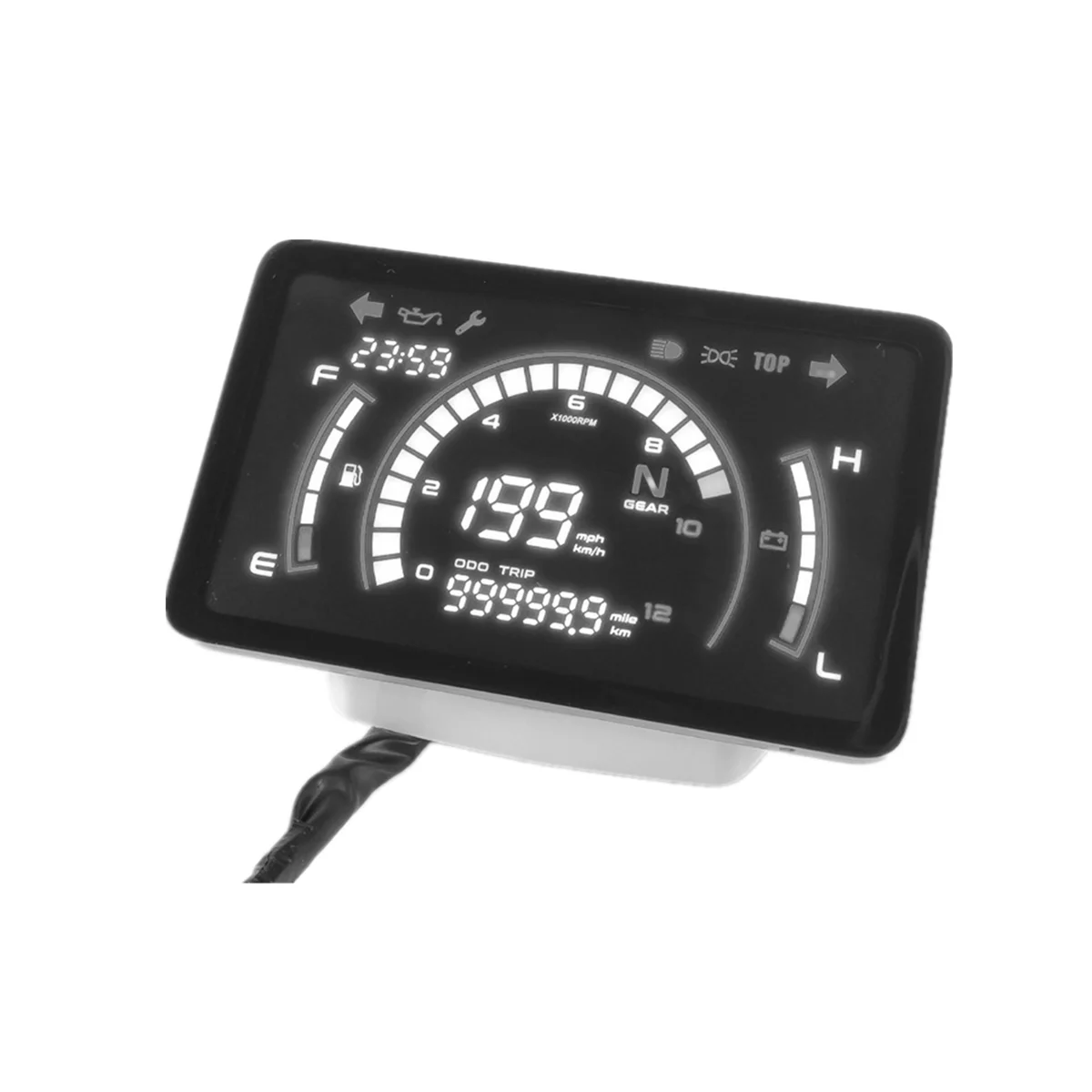 For EX5 DREAM Motorcycle Full Screen Digital Instrument Assembly Motorbike Speedometer Tachometer Odometer NEW