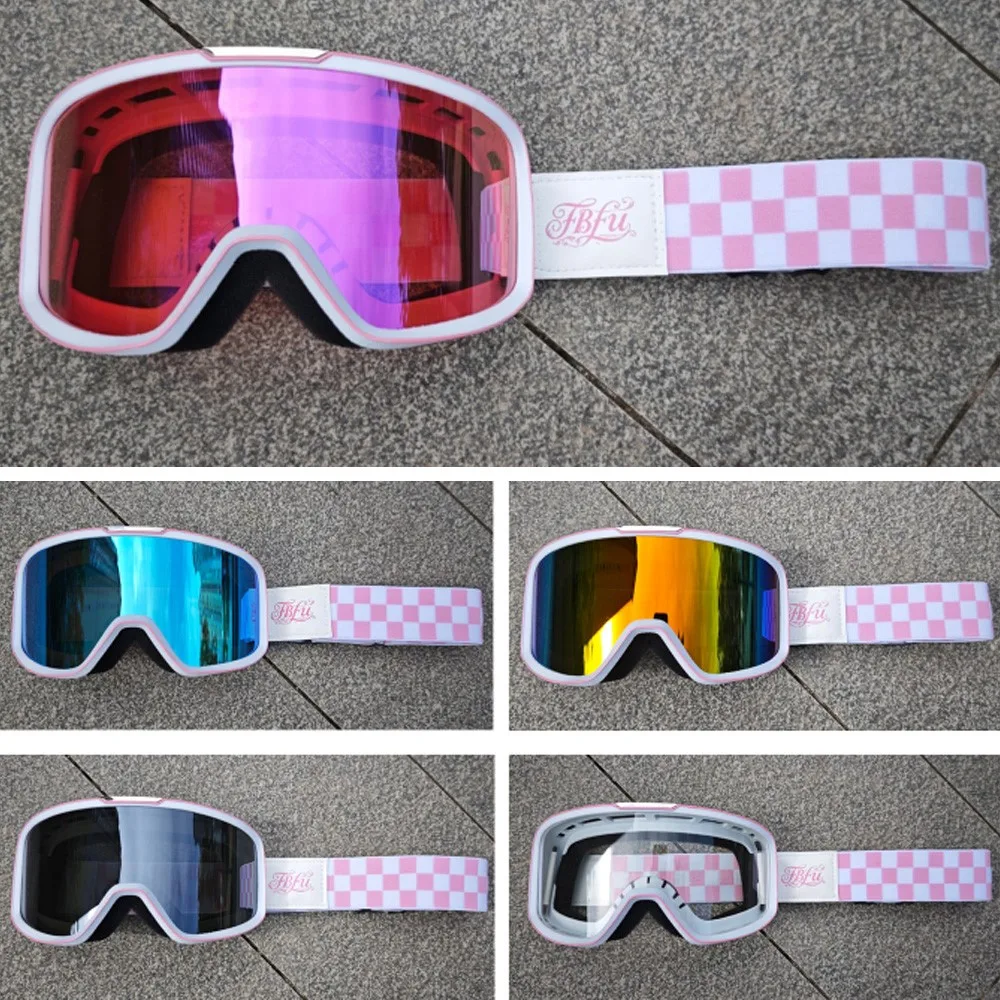 

Cold resistant alpine ski goggles sturdy barrier structure, shield eyes from chilly wind and flying snow on steep snow trails