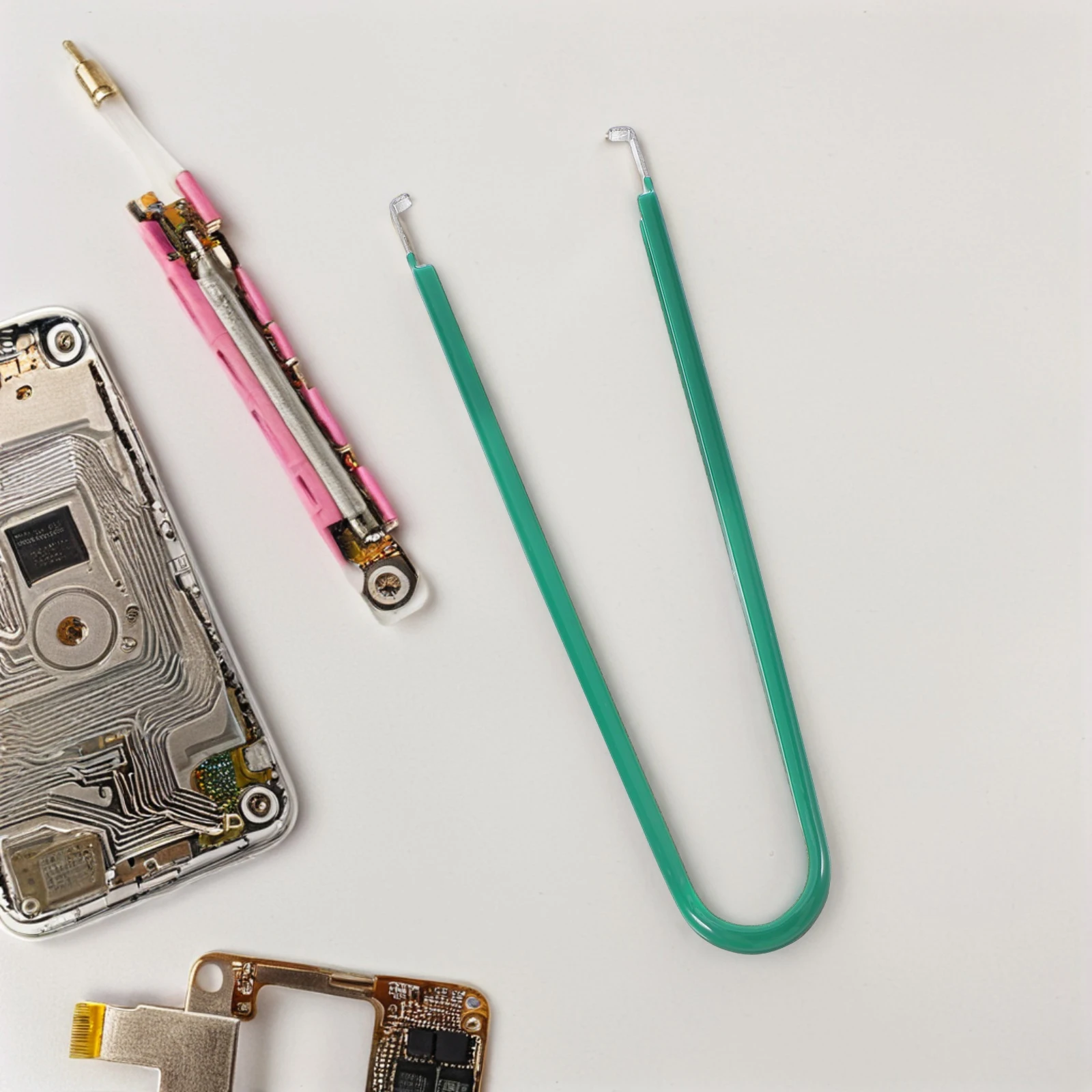 

Chips Extractor Electronic Component Catcher Clamp Green Plastic Puller Removal Tool