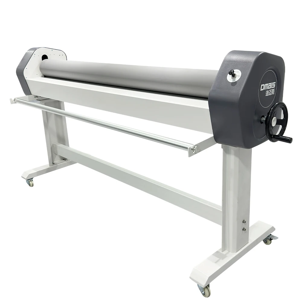 DMAIS High Performance Manual Cold Laminator Large Wide Format 1520mm Hand Pneumatic Laminating Machine For Sale
