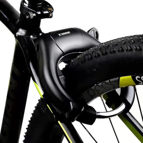 Imagen 2 del producto Candado antirrobo con garra de herradura para bicicleta, candado de aleación de acero para bicicleta de montaña y carretera, accesorios para exteriores, contraseña General