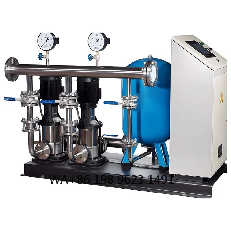 

High Performance Constant Pressure Water Supply Equipment Industrial Booster Water Pump Complete Pump Unit