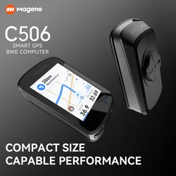 Magene C506 SE GPS Bike Computer Navigation WiFi Cycle Speedometer Cycling Digital Stopwatch 2.4 Odometer Bluetooth Ant Indoor