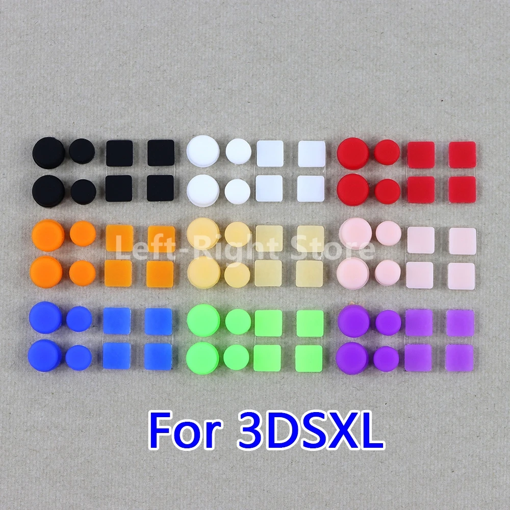 

150sets Front and Back Housing Shell Screw Feet Cover for 3DS XL LL 3DSXL Screw Rubber Pads LCD Screws Hole Cover