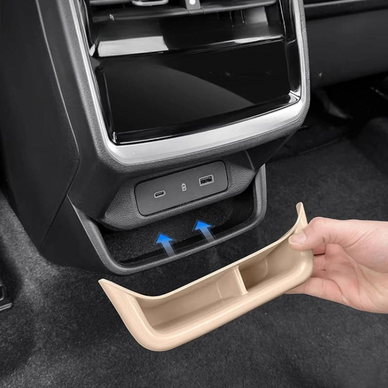 

Для Geely Monjaro 2025 Xingyue L после разрядки трендового силиконового ящика для хранения оригинального цвета автомобиля для хранения украшения автомобиля