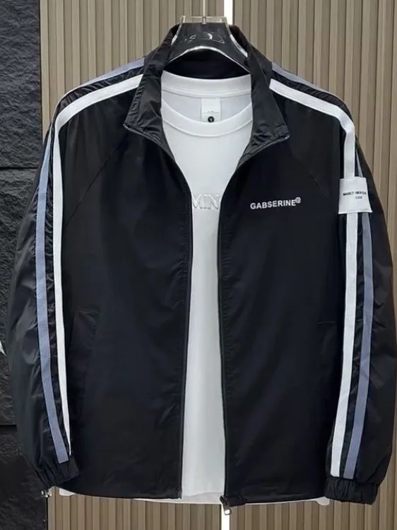 

Летняя ультратонкая мужская одежда из ледяного шелка для защиты от солнца, дышащая, с защитой от УФ-излучения, модная мужская верхняя одежда