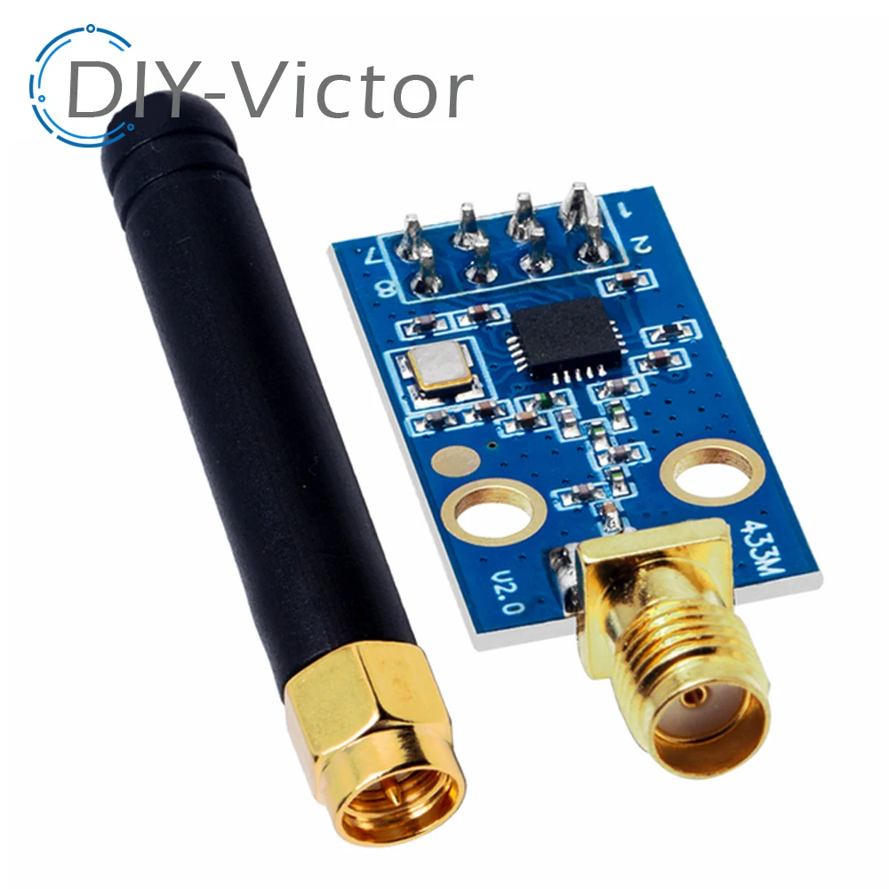 CC1101 Wireless Module With SMA Antenna Wireless Transceiver Module Long Distance Transmission Antenna For Arduino 433MHZ enhanc