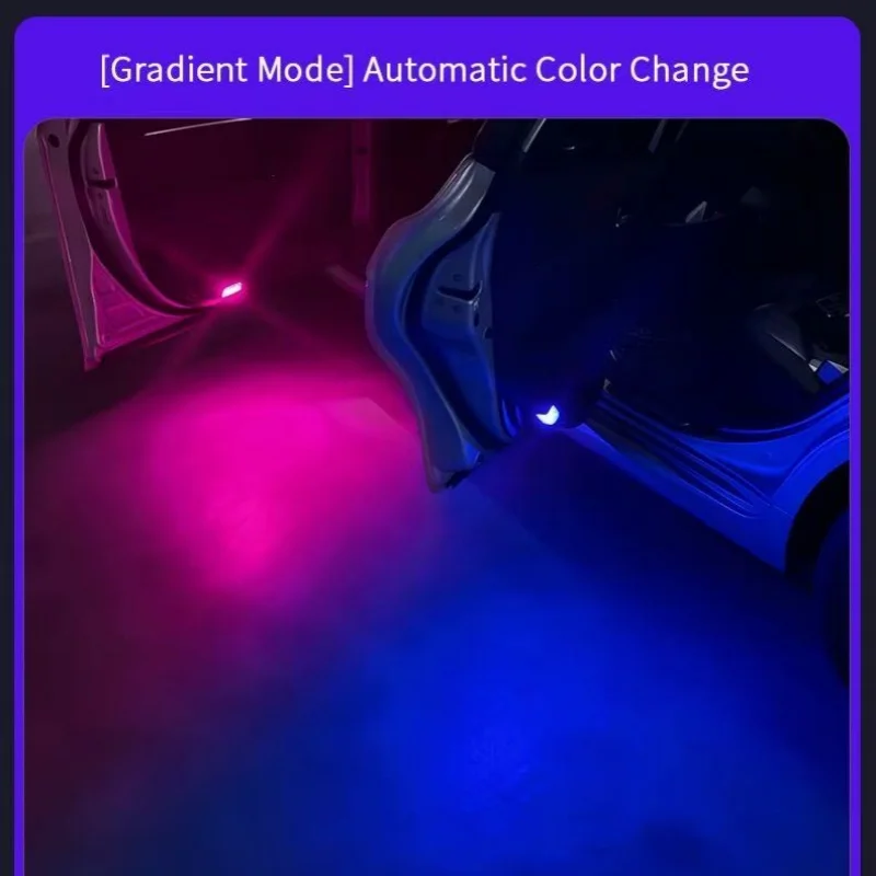 

LED Seven-color Welcoming Lights for Porsche Panamera 2017-2023 Flashing Ambiance Car Warning Lights Anti-chase Taillights