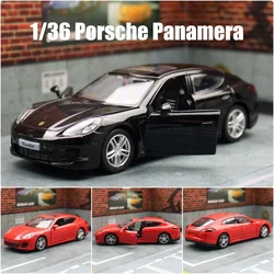 1/36 Porsche Cayenne SUV Toy Car Model For Children 5'' RMZ CiTY Diecast Sport Miniature Pull Back Collection Gift For Kid Boy