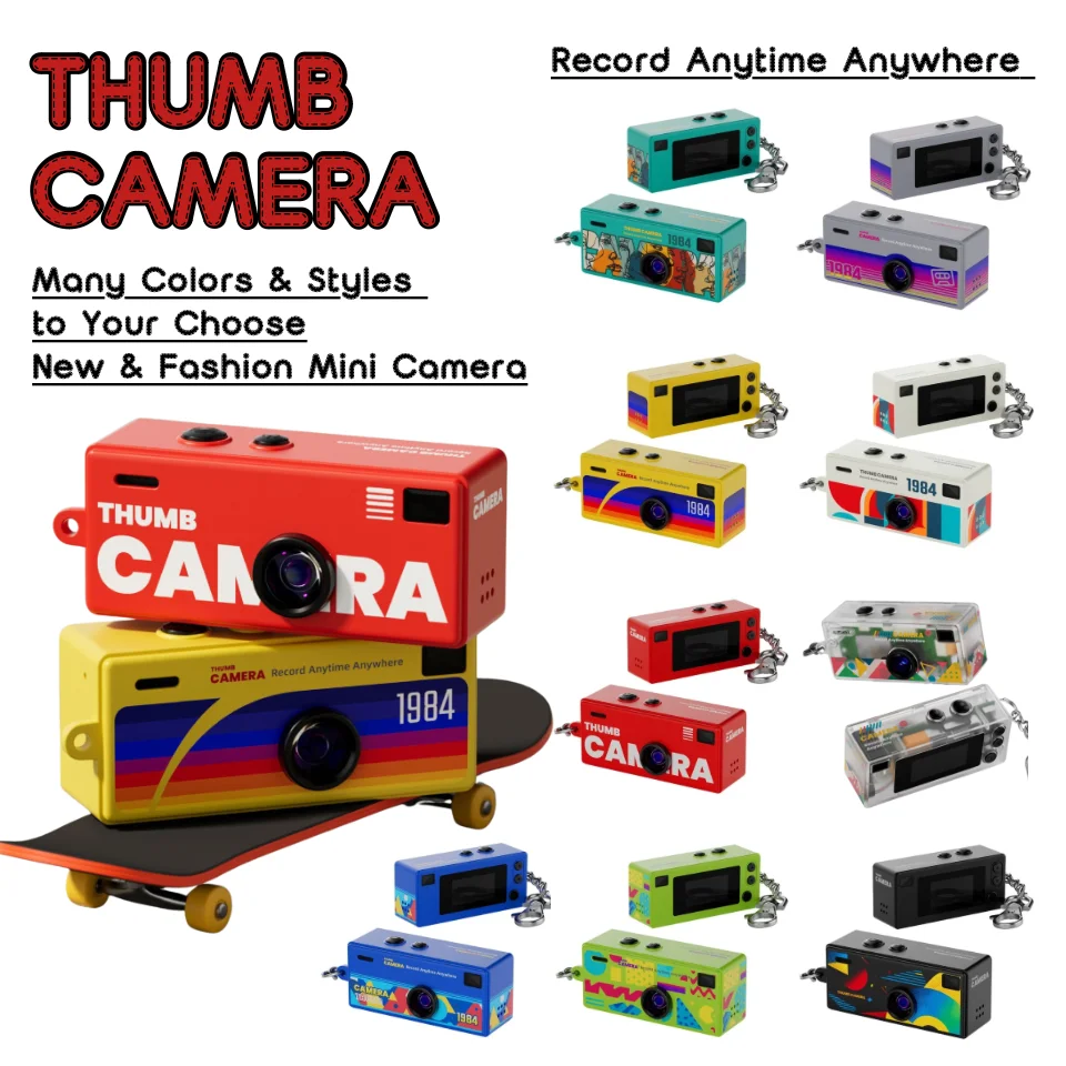 

1080P HD мини-цифровая камера для записи видео, портативная зарядная камера, маленькая видеокамера, поддержка карты памяти, носимый брелок