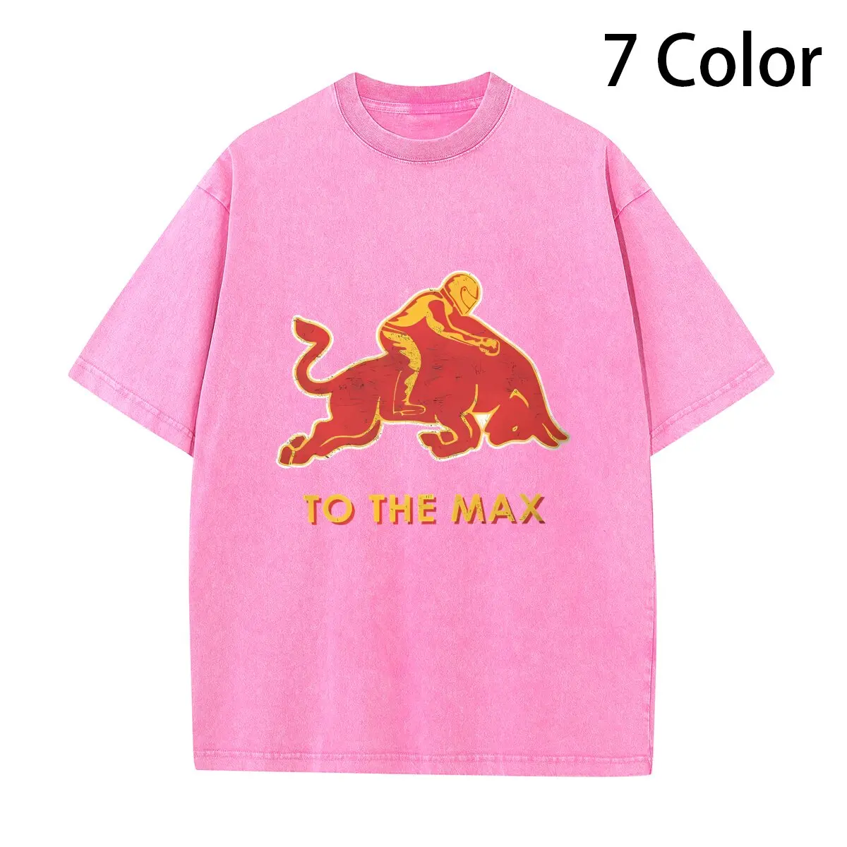 verstappen_To_the_max Men's T Shirts Leisure Tees Short Sleeve Crew Neck T-Shirts Cotton Clothing