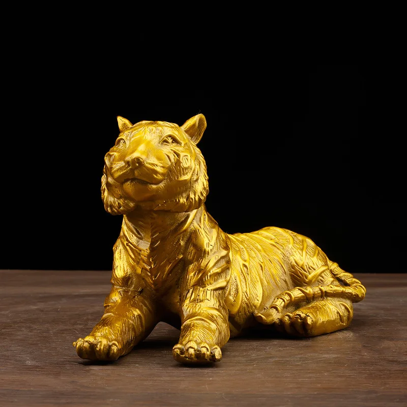 Pure copper ornament, 's power is immense, mountain-climbing , lying , zodiac tiger, home living room offic
