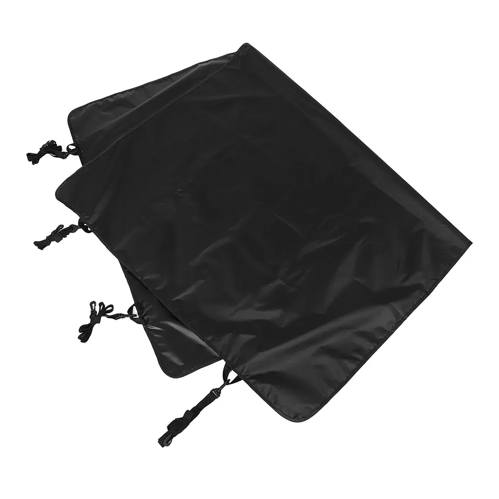 Waterproof Rv Rear Door Sunshade Cover Thickened Oxford Cloth Small Camper Tailgate Protection Car Rear Trunk Shade Outdoor