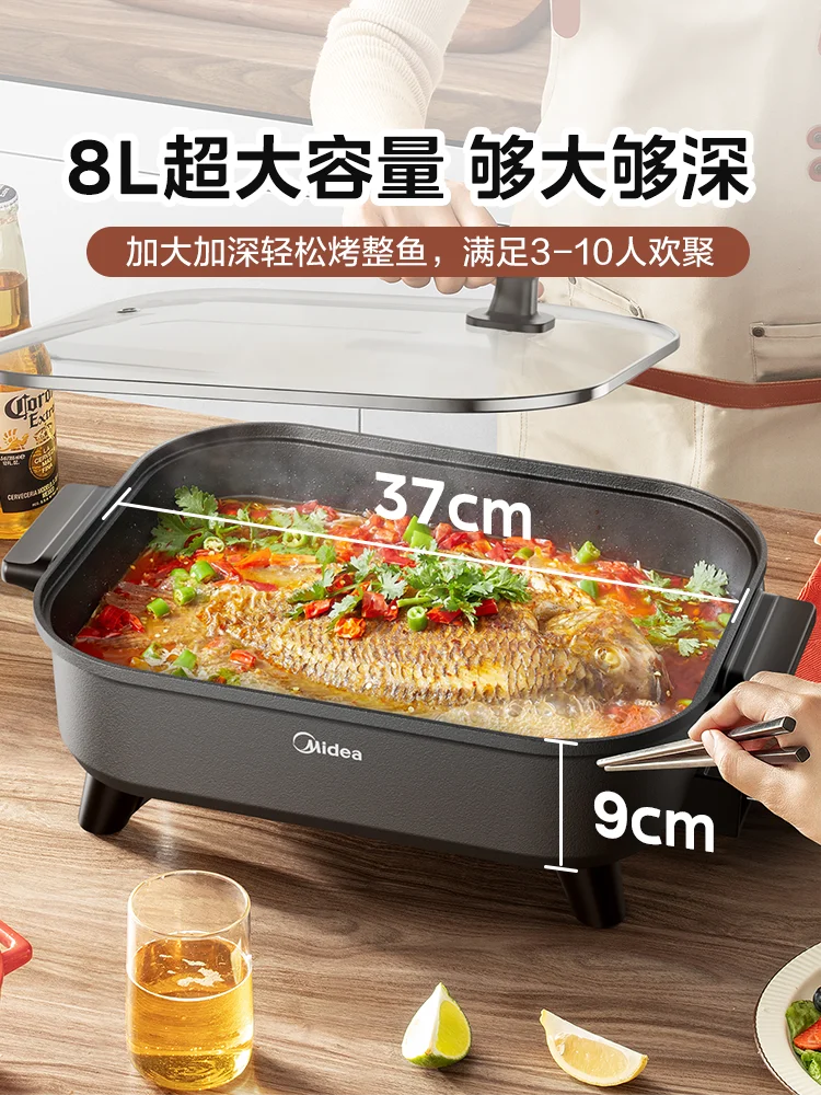 Panci listrik Midea panci masa - Slow Cooker Ceramic ulasan dan harga