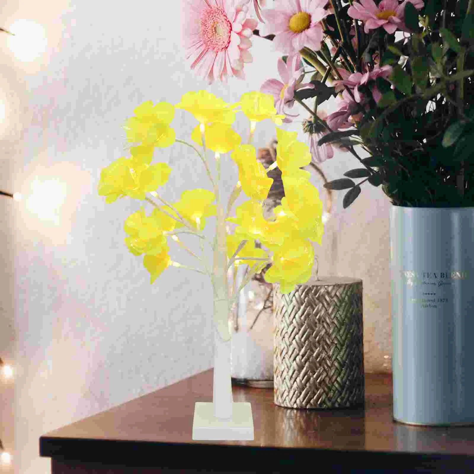 家庭用LEDツリーライト,デスクランプ,プラスチッククロス,ベッドサイド,デスク,ナイト,家庭用