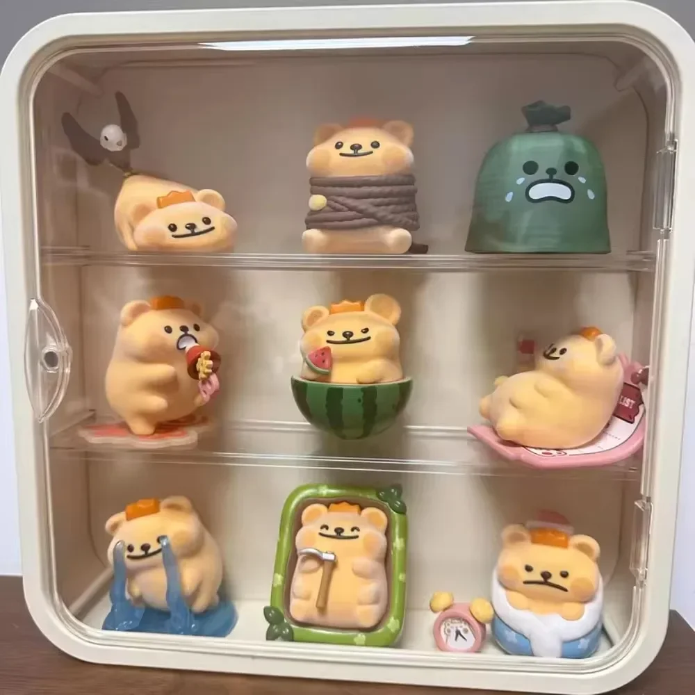 

Bear Is Bug слепая коробка серии EasyLife Tide Play милая ручная кукла смайлик забавные периферийные устройства официальная подлинная отправка висит открытка