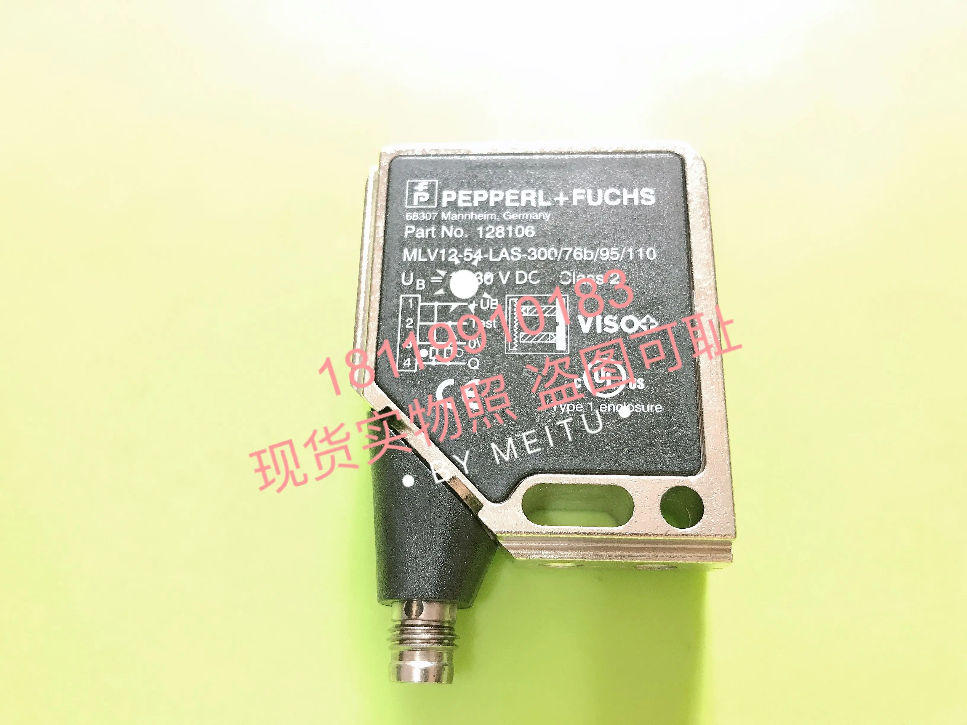 Beijiafu P+F Laser Sensor MLV12-54-LAS-300/76B/95/110 128106 In Stock