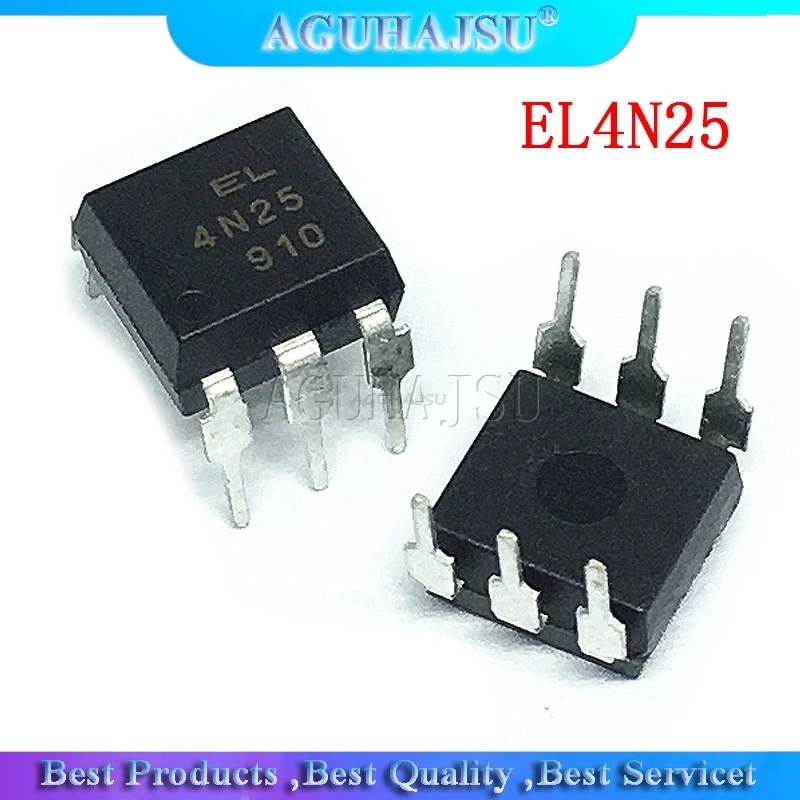 100PCS EL4N25 4N25 DIP6 DIP