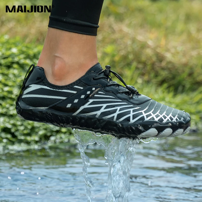 

Женская быстросохнущая обувь цвета морской волны, мужская летняя пляжная обувь босиком, дышащая обувь для водных видов спорта на берегу моря для серфинга, рыбалки, прогулок