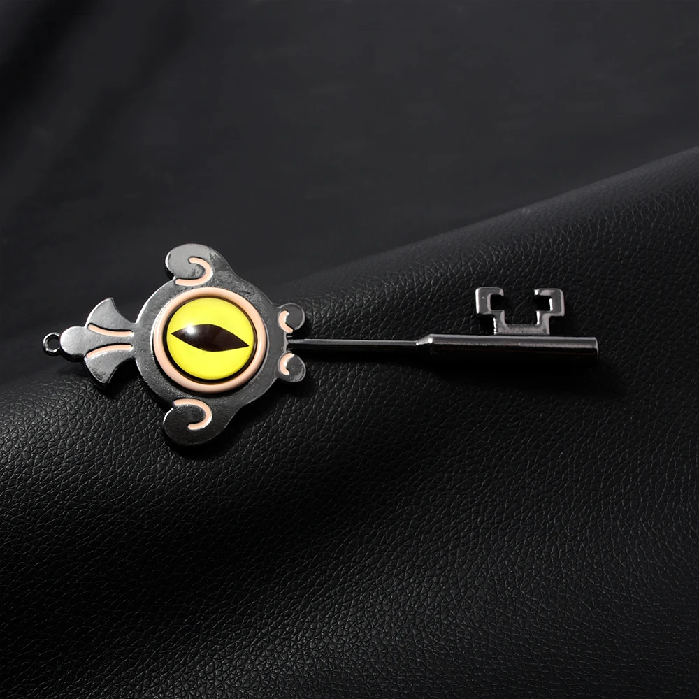 Anime Die Eule Haus Amity Portal Schlüssel Anhänger Cosplay Cartoon Retro Gold Farbe Auge Metall Schmuck Zubehör Prop Für Fans – Detail 7