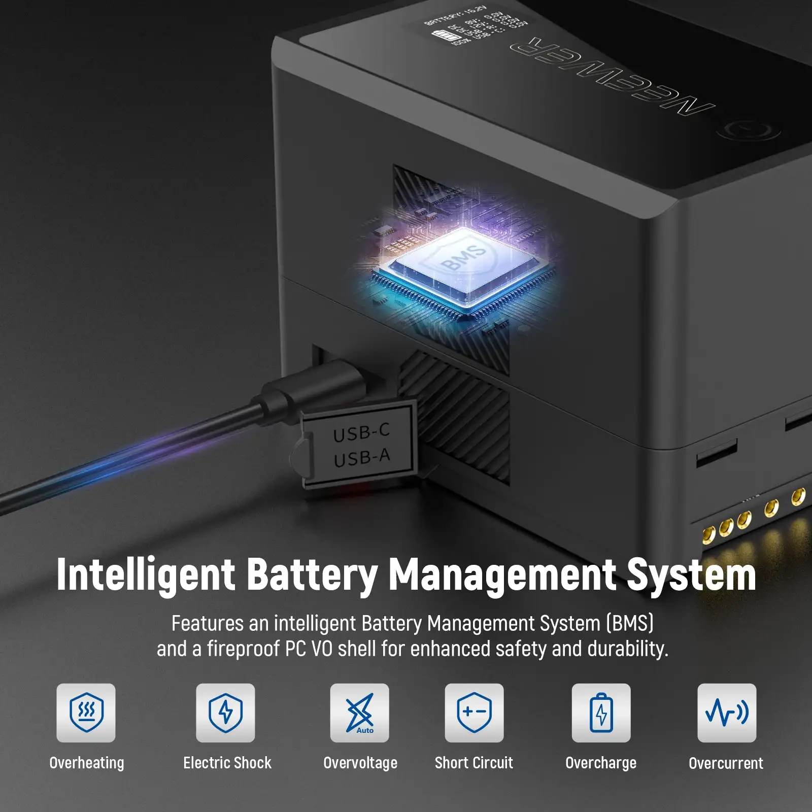 NEEWER PS150E 10350 мАч 150 Втч V Mount Ba Ttery OLED-дисплей для Iphone Ipad Macbook светодиодный светильник для видеокамеры видеокамеры