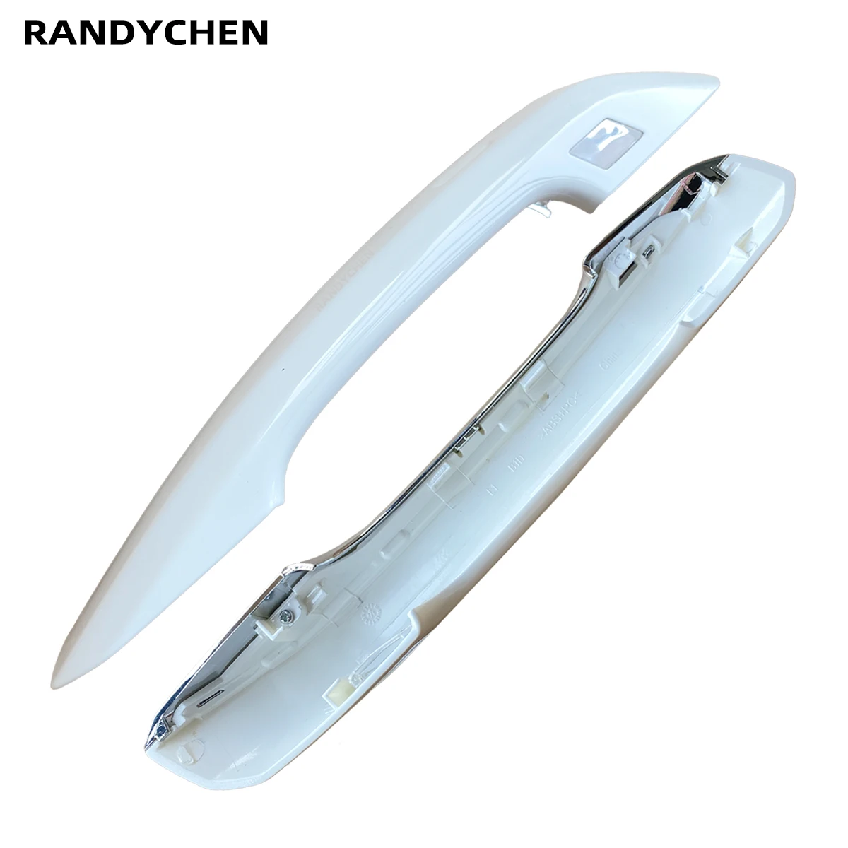 1x LHD الخارجي كروم الباب غطاء مقبض سحب غطاء ل أودي A4 B9 أفانت S4 RS4 A5 F5 S5 RS5 Q5 FY 2017-2024 8W0837240B 8W0837900A #1