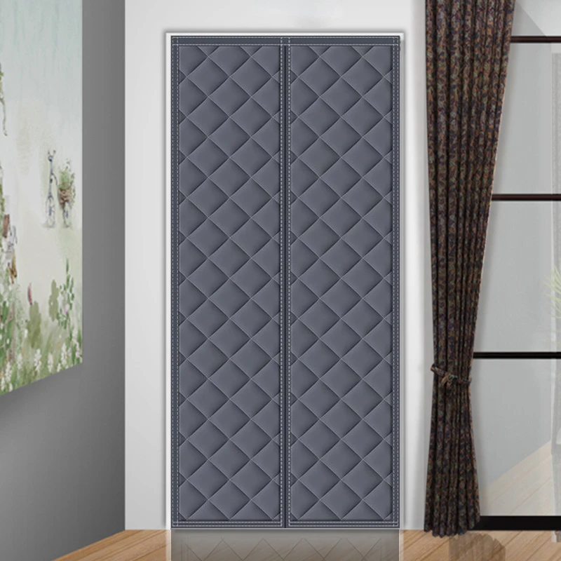 Hexagonal Windproof and Cold Resistant Air Conditioning Warm and Insulated Curtains in Autumn and Winter Seasons