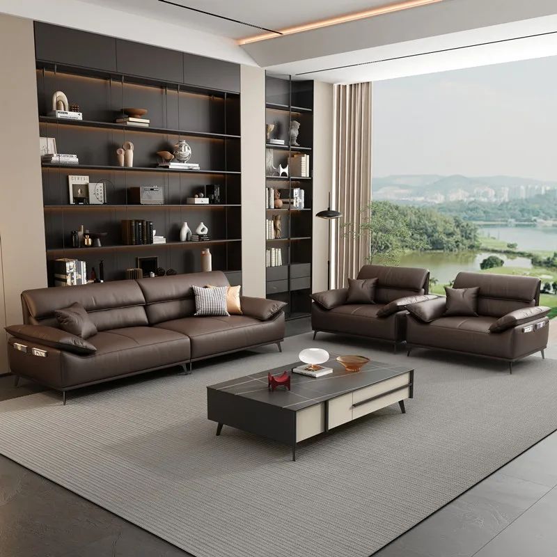 Salón piso sala de estar sofás sofá Oficina reclinable diseño de lujo decoración de la habitación sofá al aire libre Muebles perezosos Muebles de salón Suite