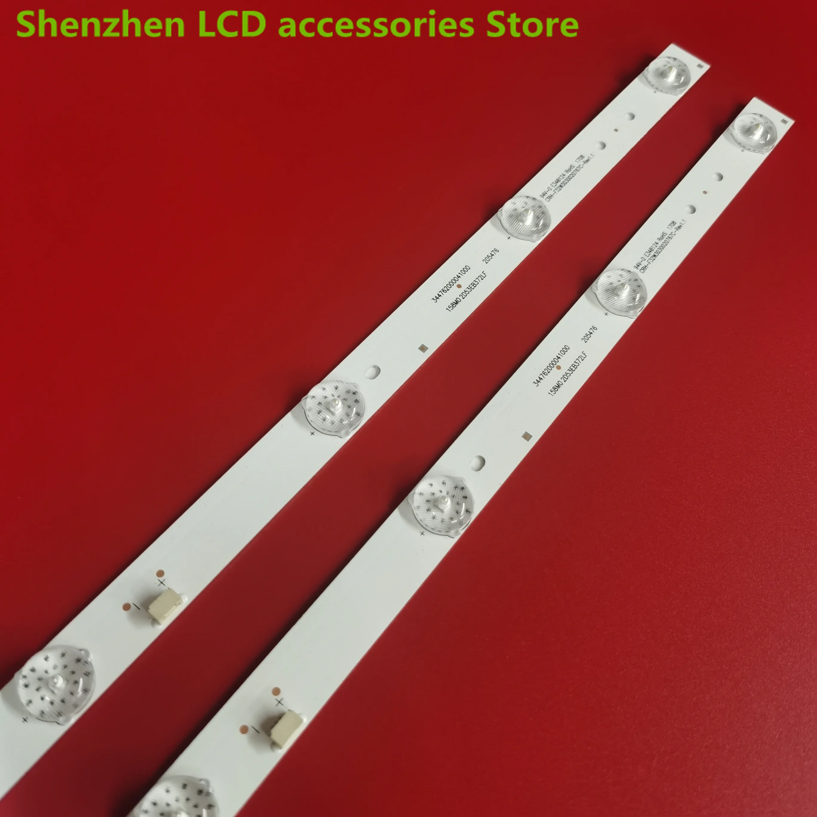 LED backlight bar For H32E16 32EU3000 LE32E2900 Strip CRH-F32W3030020767C-REV1.1 CRH-F32PL3030020756P-REV1.3 TV  59CM 7LED 6V/3V