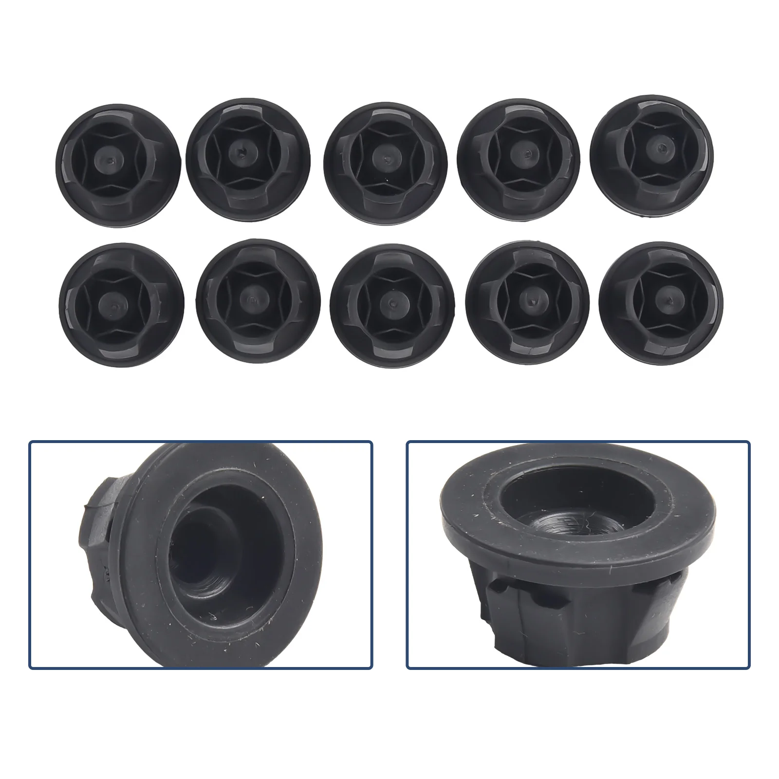 Part Grommets Black Engine Cover For C-CLASS For MERCEDES Accessories Grommets 6420940785 Brand New Replacement