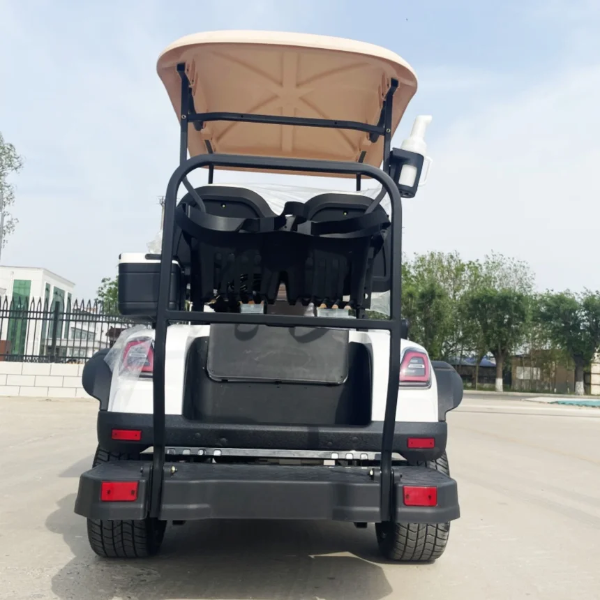 

Golf Course Golf Cart 5KW 7KW Powerful Motor Street Legal 72V Lithium 4 Seater New Energy Electric Golf Cart With Factory Price