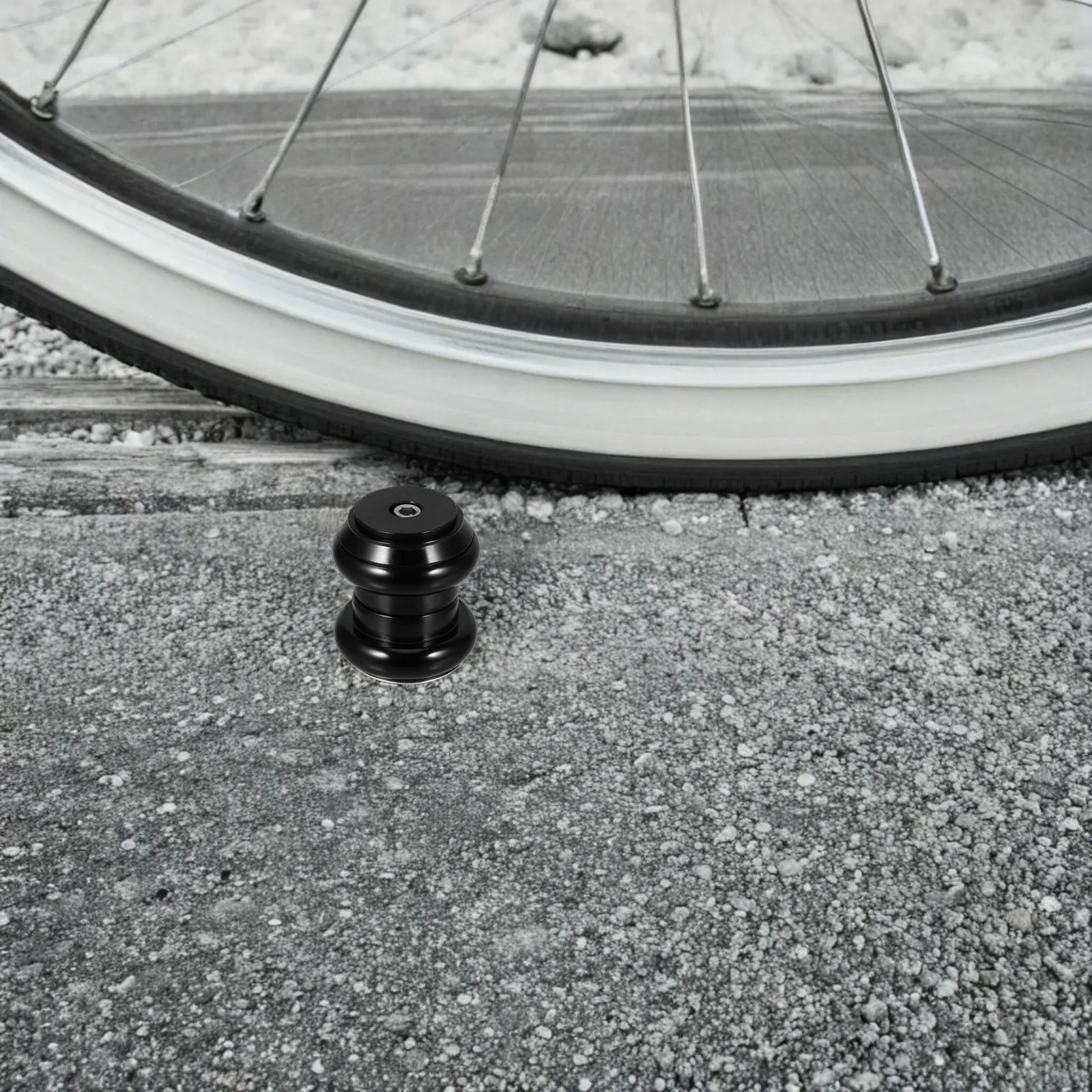 Bicycle Aluminium Alloy Headset 34mm Bearing Lightweight Front Fork Stem for Mountain Road Bike Upgrade Bike Front Fork Headset