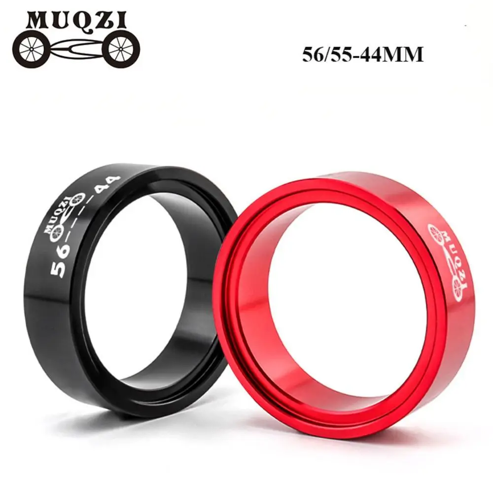 New MUQZI Tapered Tube Frame 55mm To 44mm 2Colors Bowl Group Converter 56mm To 44mm Frame Headset Adapter MTB Road Bike